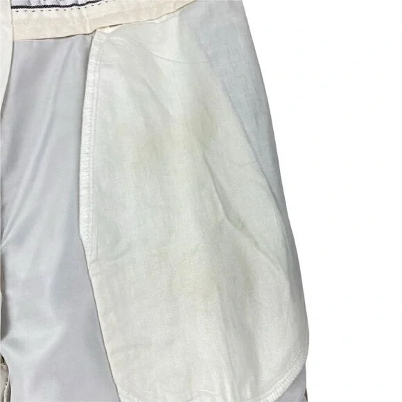 Pierre cardin Mens Vintage Beige Lined Pleated Dress Pant US 34 Short - Picture 9 of 16
